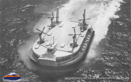 SRN4 prototype GH-2007 -  (credit: The <a href='http://www.hovercraft-museum.org/' target='_blank'>Hovercraft Museum Trust</a>).